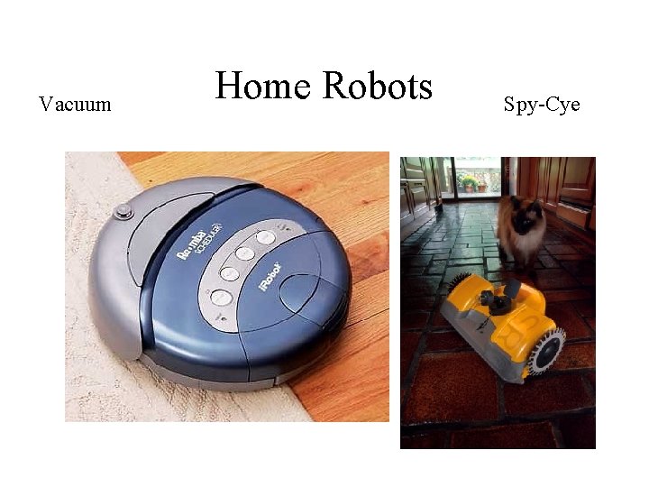 Vacuum Home Robots Spy-Cye 