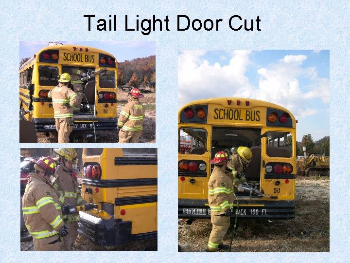 Tail Light Door Cut 