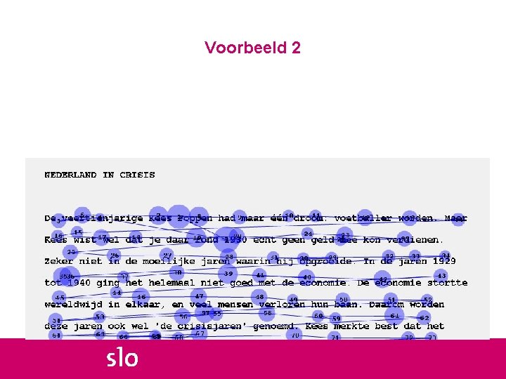 Voorbeeld 2 