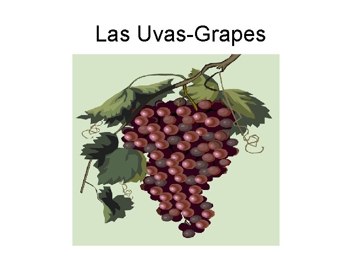 Las Uvas-Grapes 