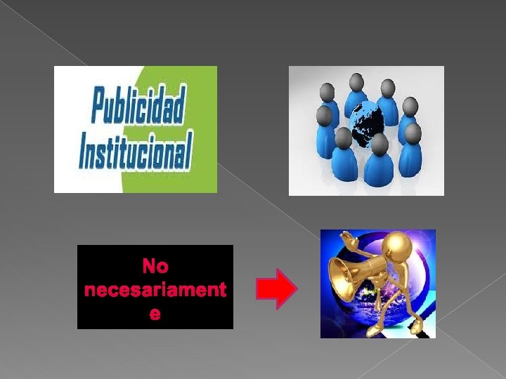 ≠ No necesariament e 