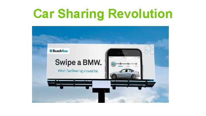 Car Sharing Revolution 