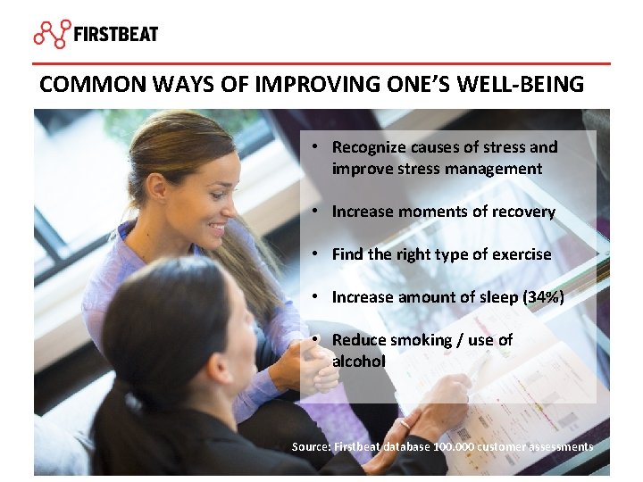 COMMON WAYS OF IMPROVING ONE’S WELL-BEING • Recognize causes of stress and improve stress