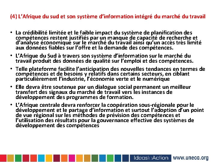 (4) L’Afrique du sud et son système d’information intégré du marché du travail •