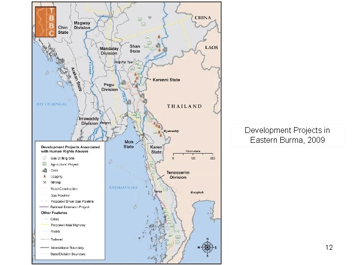 Development Projects in Eastern Burma, 2009 12 