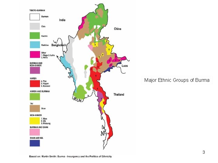 Major Ethnic Groups of Burma 3 