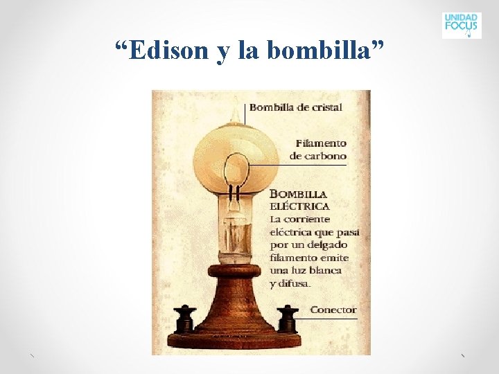 “Edison y la bombilla” 