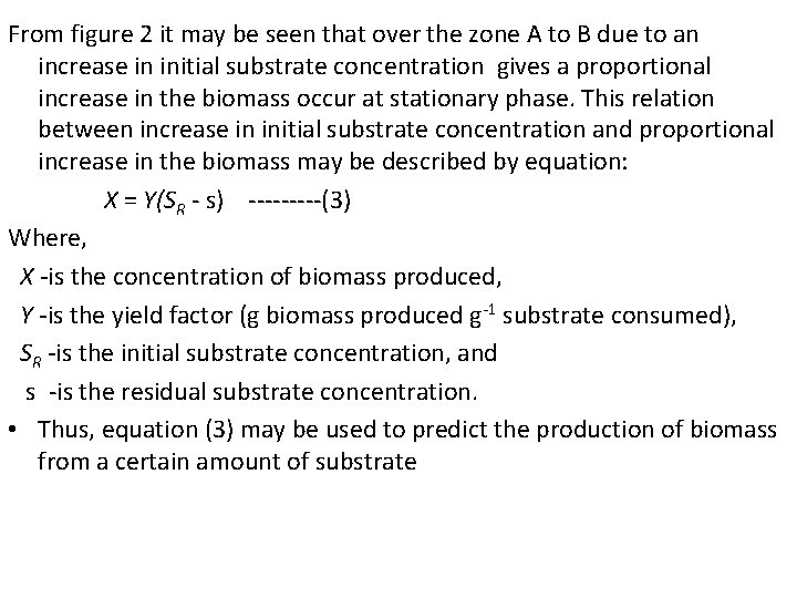 From figure 2 it may be seen that over the zone A to B