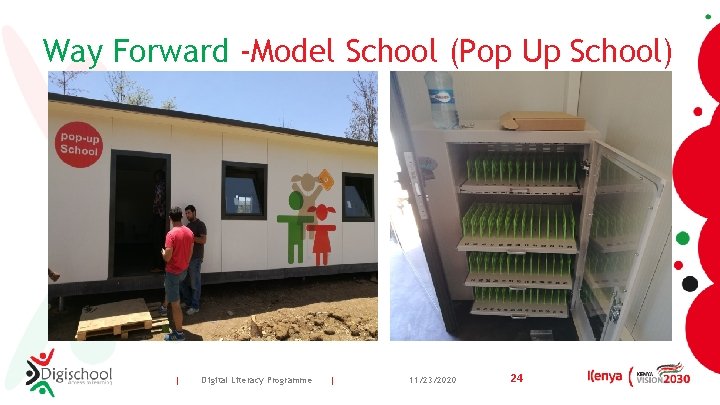 Way Forward -Model School (Pop Up School) | Digital Literacy Programme | 11/23/2020 24