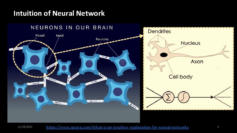 Intuition of Neural Network 11/23/2020 https: //www. quora. com/What-is-an-intuitive-explanation-for-neural-networks 4 