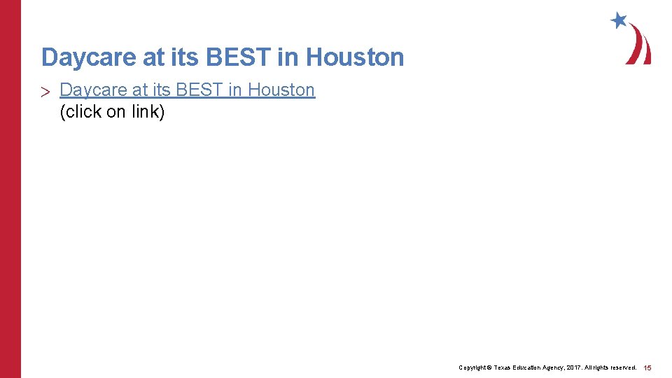 Daycare at its BEST in Houston > Daycare at its BEST in Houston (click Daycare at its BEST in Houston > Daycare at its BEST in Houston (click