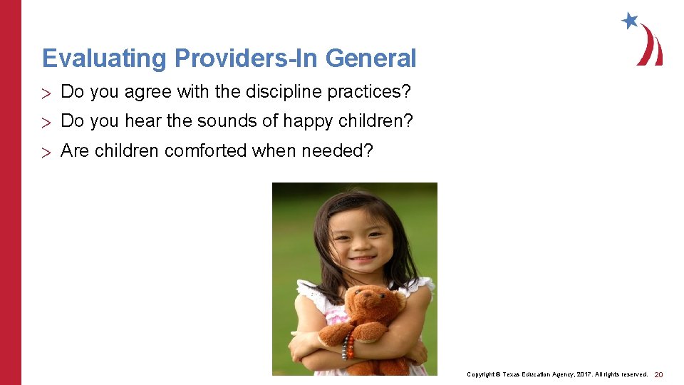 Evaluating Providers-In General > Do you agree with the discipline practices? > Do you Evaluating Providers-In General > Do you agree with the discipline practices? > Do you