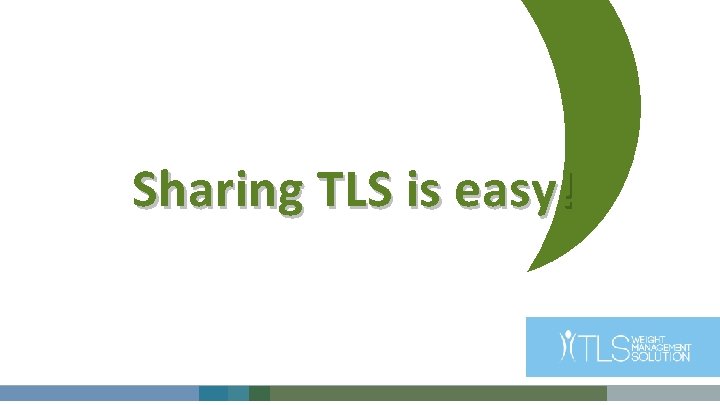 Sharing TLS is easy! 