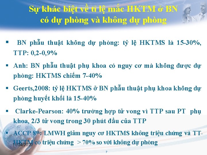 Sự khác biệt về tỉ lệ mắc HKTM ở BN có dự phòng và