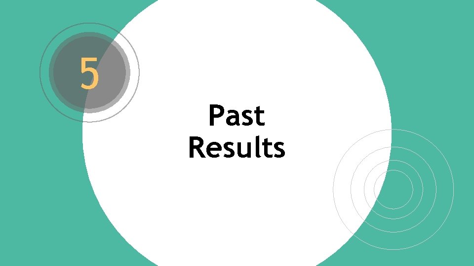 5 Past Results 