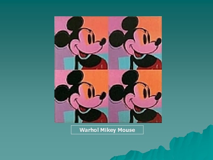Warhol Mikey Mouse 