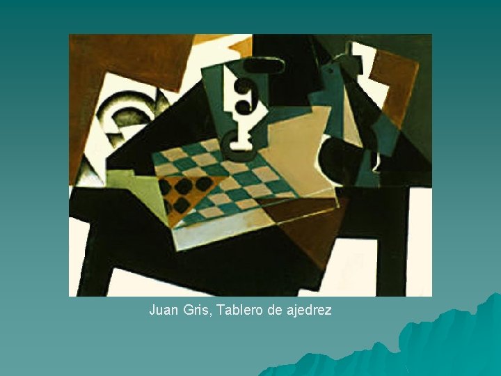 Juan Gris, Tablero de ajedrez 