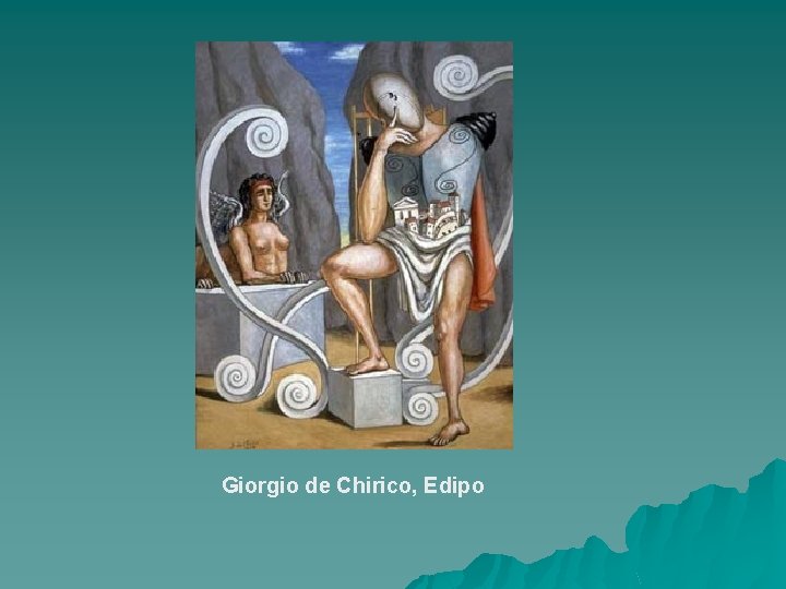 Giorgio de Chirico, Edipo 