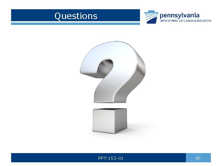Questions PPT-153 -01 45 