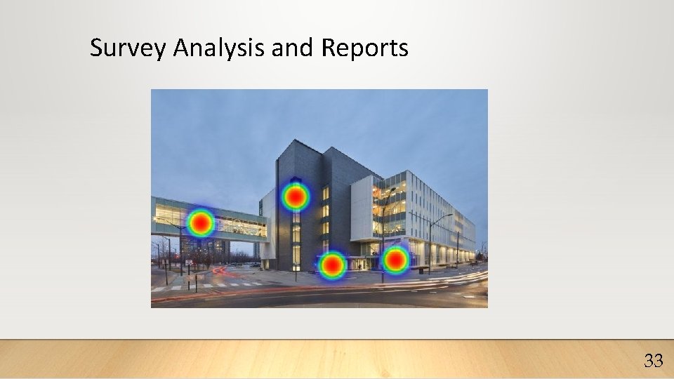 Survey Analysis and Reports 33 