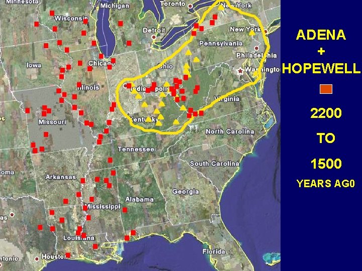 ADENA + HOPEWELL 2200 TO 1500 YEARS AG 0 