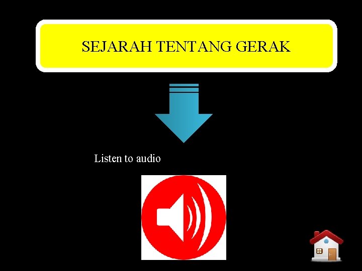 SEJARAH TENTANG GERAK Listen to audio 