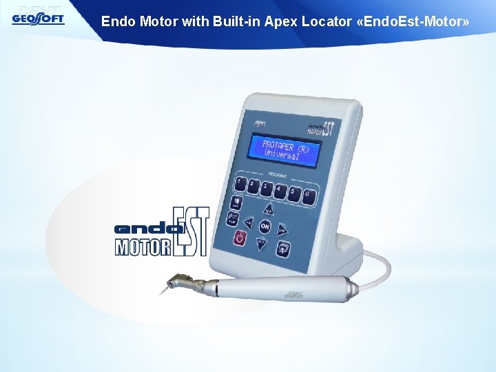 Endo Motor with Built-in Apex Locator «Endo. Est-Motor» 