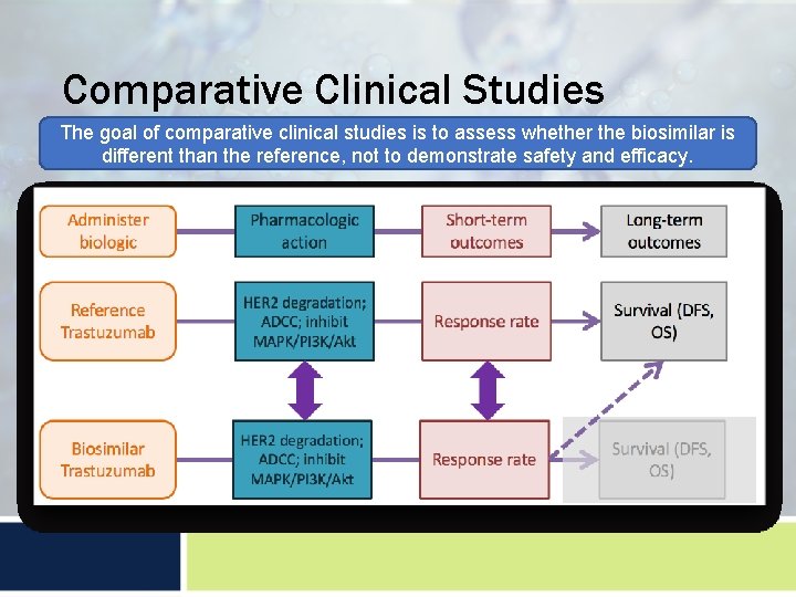 Comparative Clinical Studies The goal of comparative clinical studies is to assess whether the