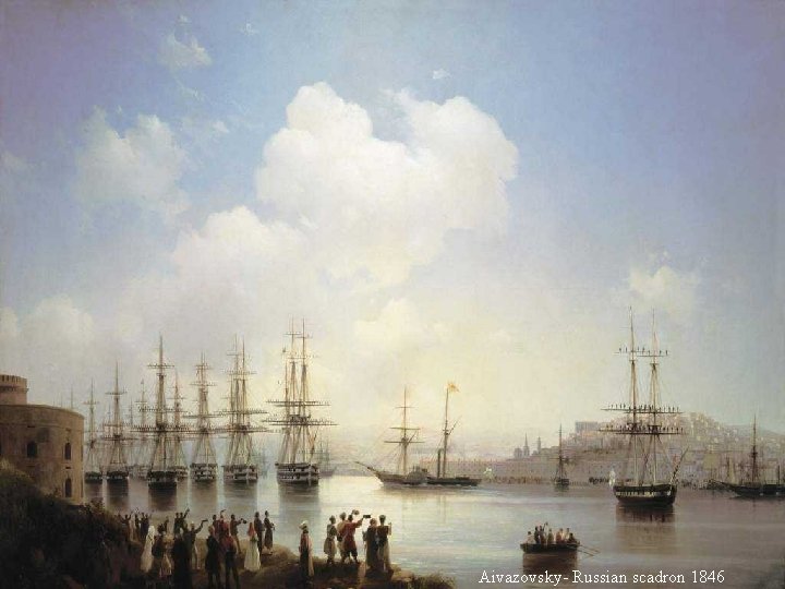 Aivazovsky- Russian scadron 1846 