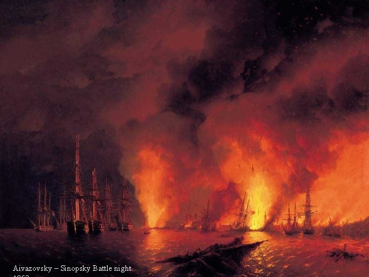 Aivazovsky – Sinopsky Battle night 