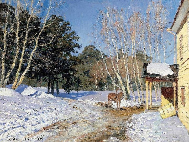 Levitan –March 1895 