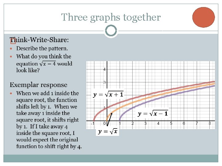 Three graphs together � 