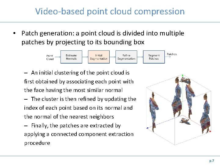 Advanced 3 D Motion Prediction for Video Based