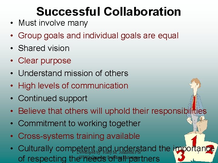Change and Collaboration In Action WWO Capacity Building