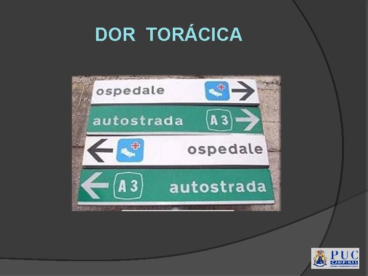 DOR TORÁCICA 