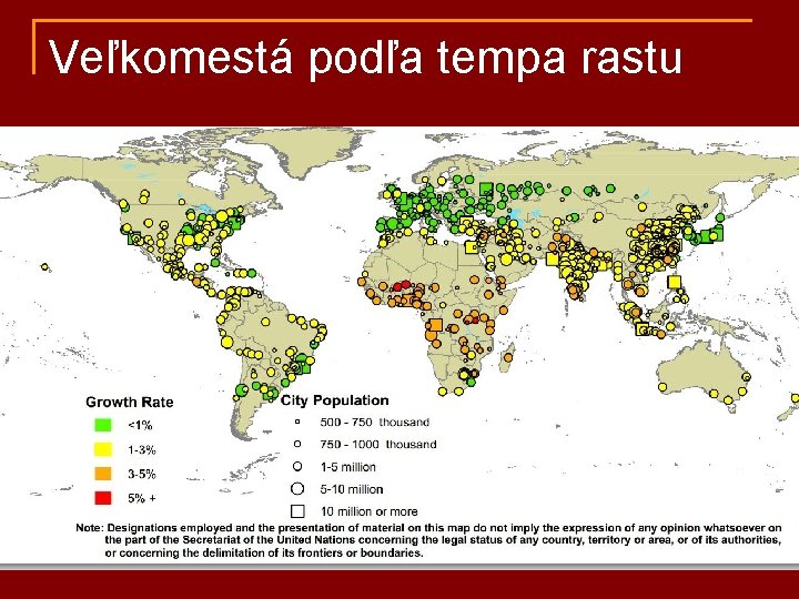 Veľkomestá podľa tempa rastu 