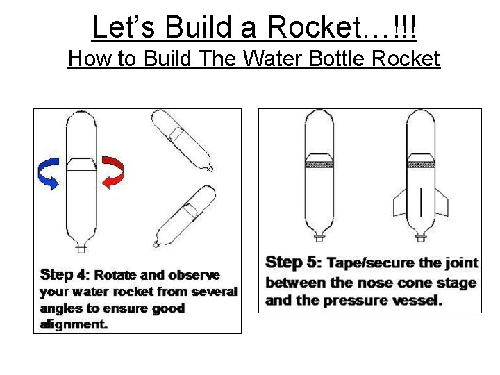 Let’s Build a Rocket…!!! How to Build The Water Bottle Rocket 