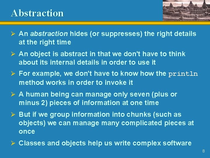 Chapter 2 Objects and Primitive Data Presentation slides