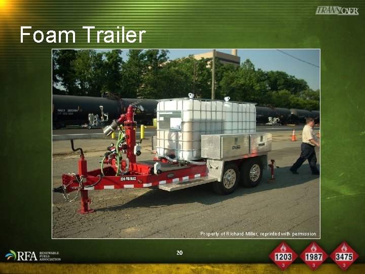 Foam Trailer Property of Richard Miller, reprinted with permission 20 