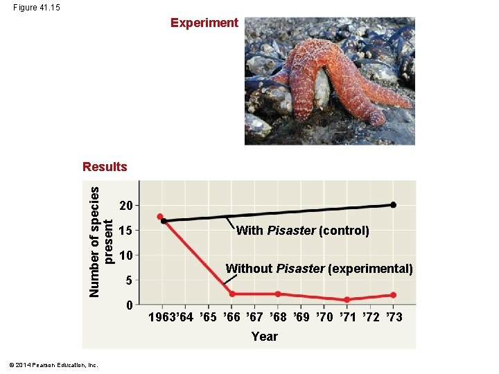 Figure 41. 15 Experiment Number of species present Results 20 15 10 5 0