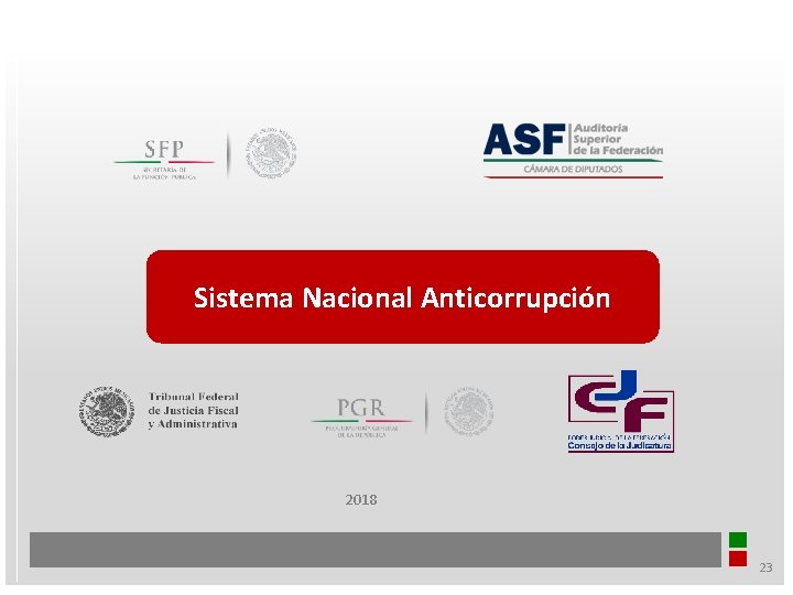 Sistema Nacional Anticorrupción 2018 23 