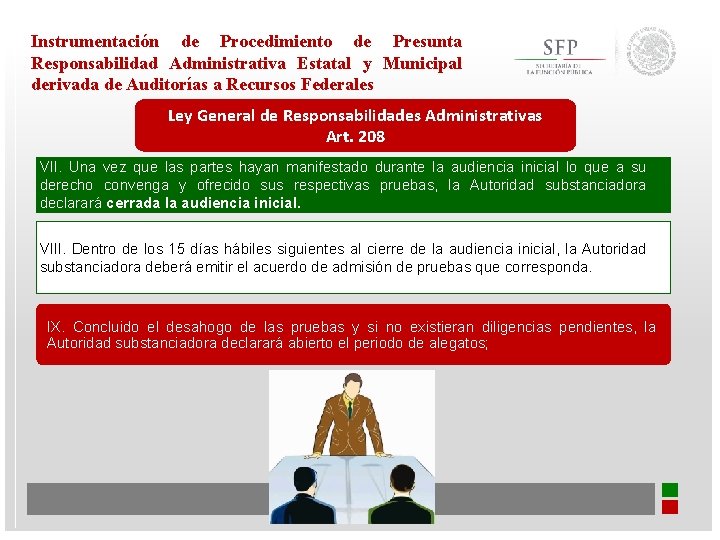 Instrumentación de Procedimiento de Presunta Responsabilidad Administrativa Estatal y Municipal derivada de Auditorías a