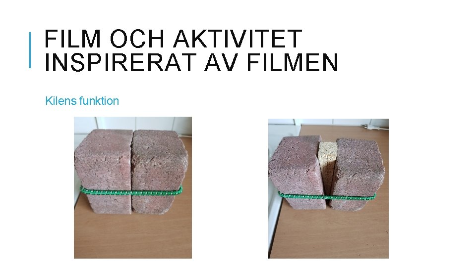 FILM OCH AKTIVITET INSPIRERAT AV FILMEN Kilens funktion 