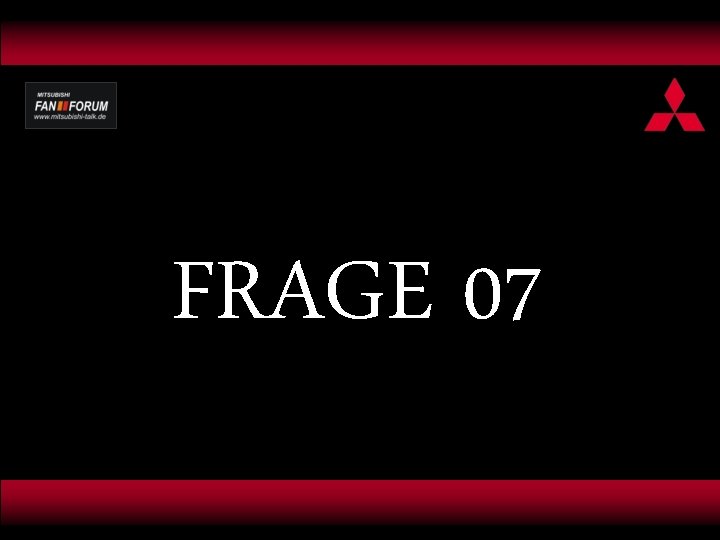 FRAGE 07 