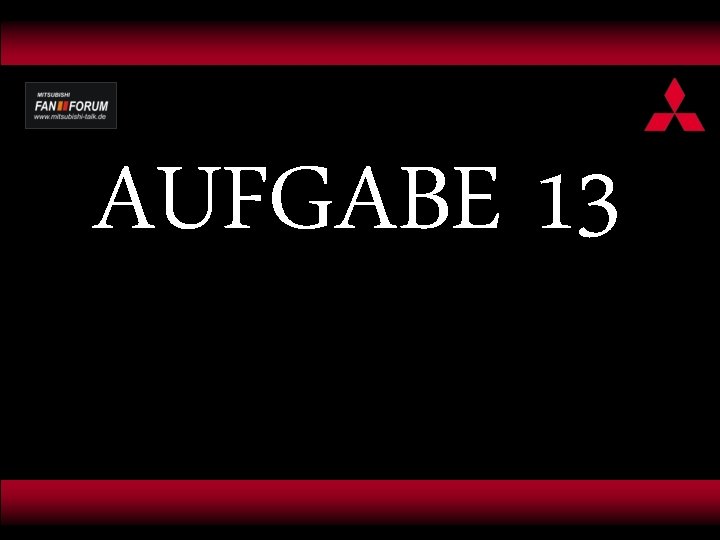 AUFGABE 13 