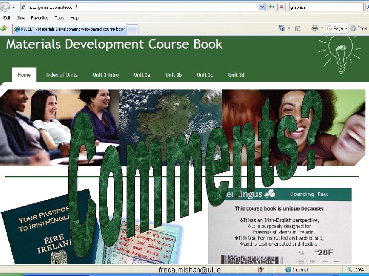 freda. mishan@ul. ie 