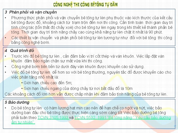 3 Phân phối và vận chuyển • Phương thức phân phối và vận chuyển