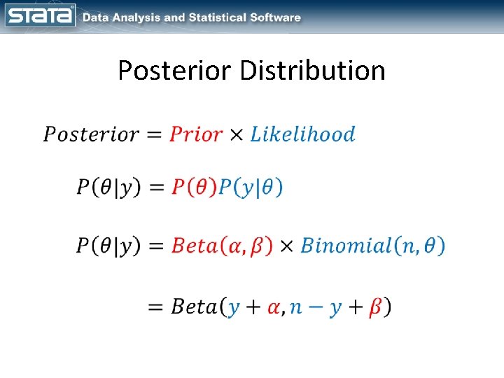 Posterior Distribution 