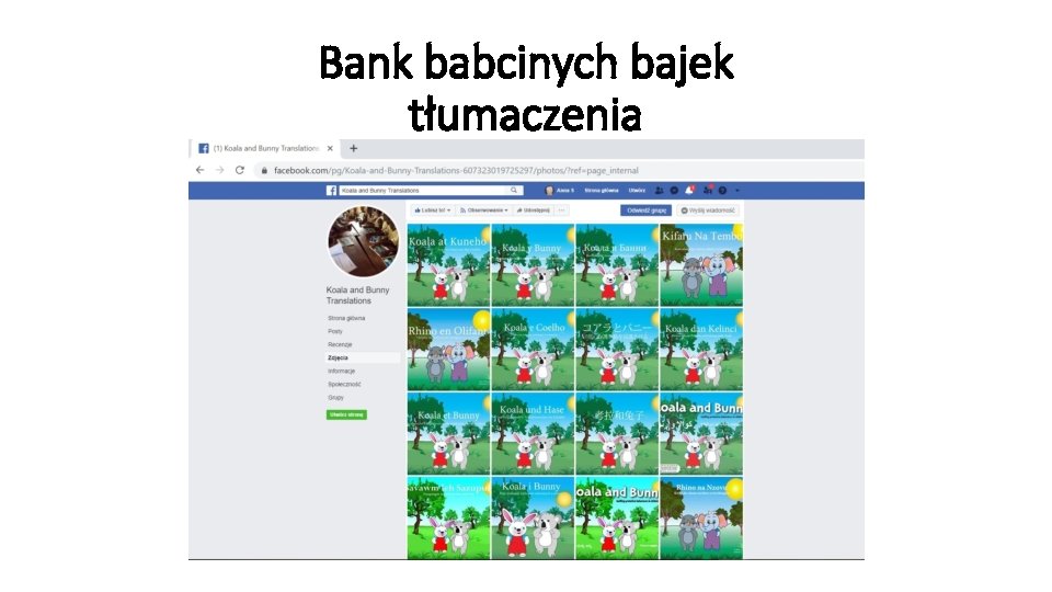 Bank babcinych bajek tłumaczenia 