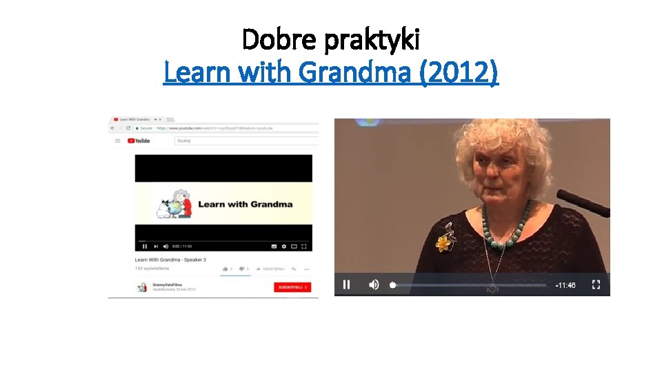 Dobre praktyki Learn with Grandma (2012) 